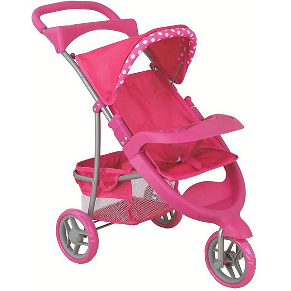 

Коляска для кукол Buggy Boom Nadin, розовая, Розовый