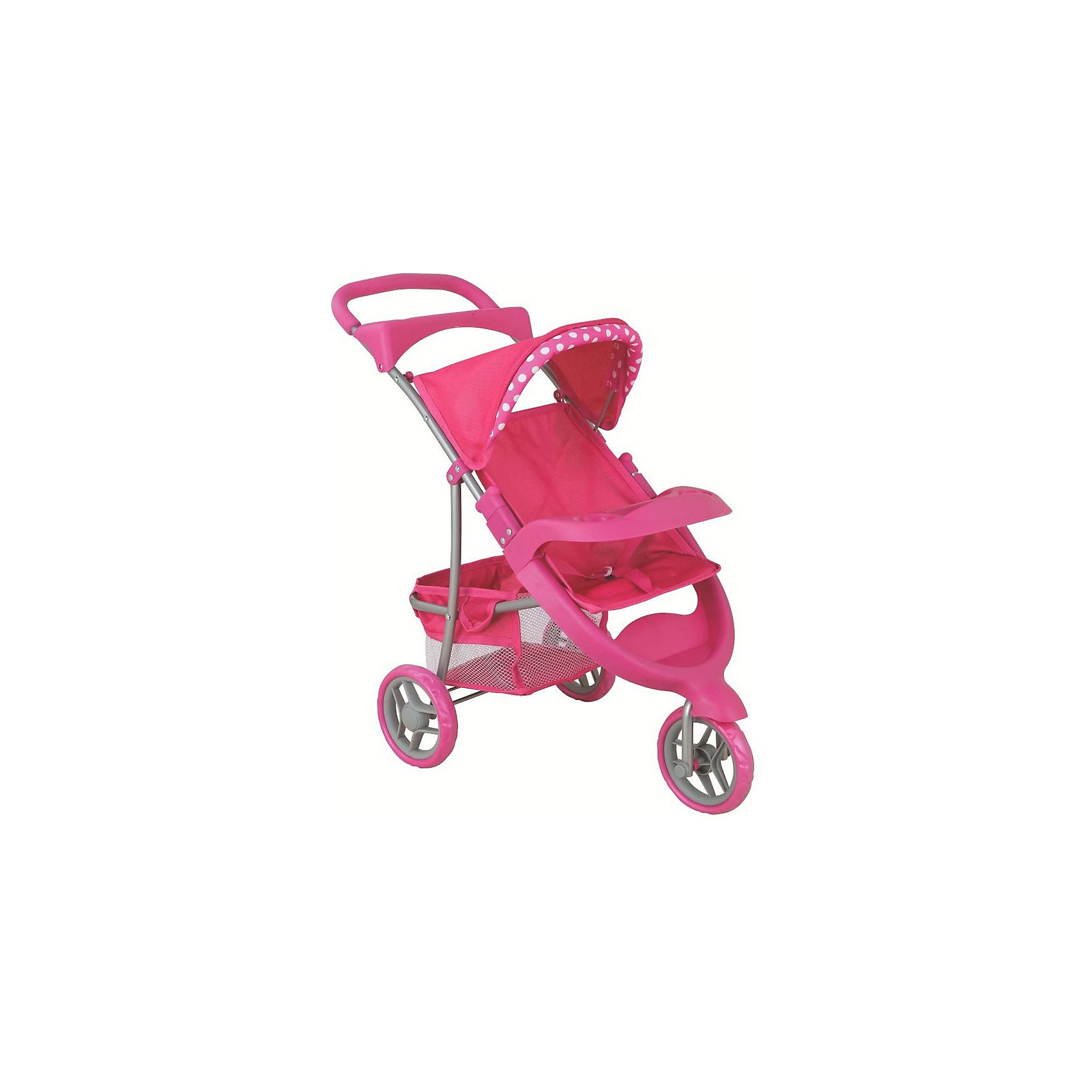 фото Коляска для кукол Buggy Boom Nadin, розовая