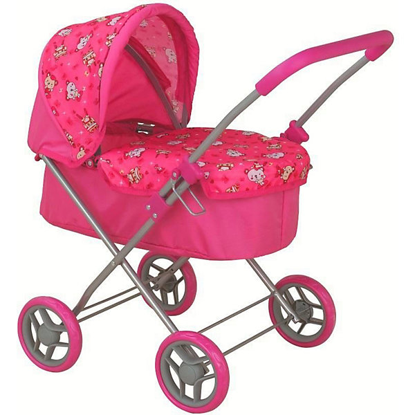 

Коляска для кукол Buggy Boom Mixy, розовая, Розовый