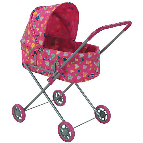 

Коляска для кукол Buggy Boom Mixy, розовая, Розовый