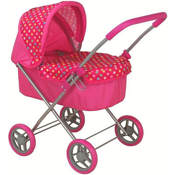 

Коляска для кукол Buggy Boom Mixy, розовая, Розовый