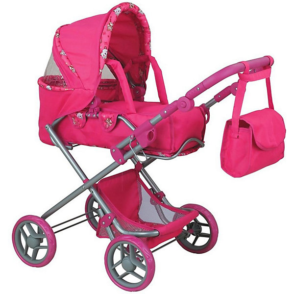 фото Коляска для кукол Buggy Boom Infinia, розовая