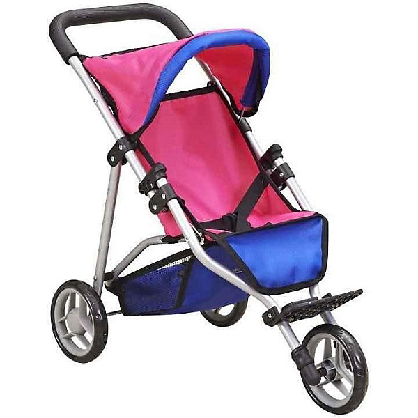 

Коляска для кукол Buggy Boom Nadin, малиново-синяя, Blau/lila