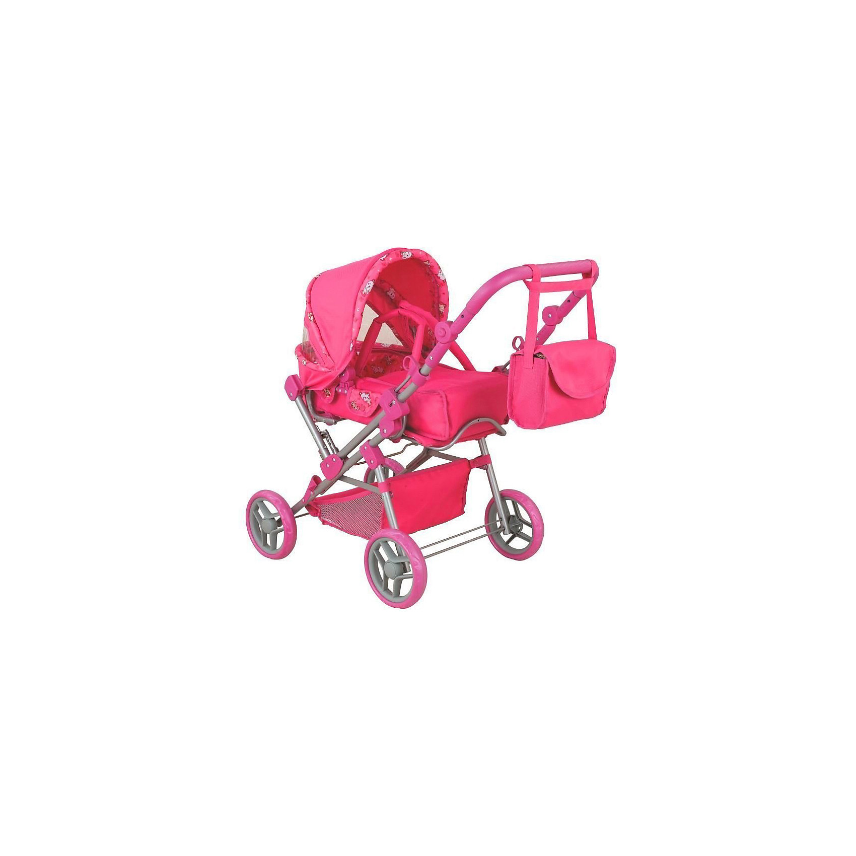 фото Коляска для кукол Buggy Boom Infinia, розовая