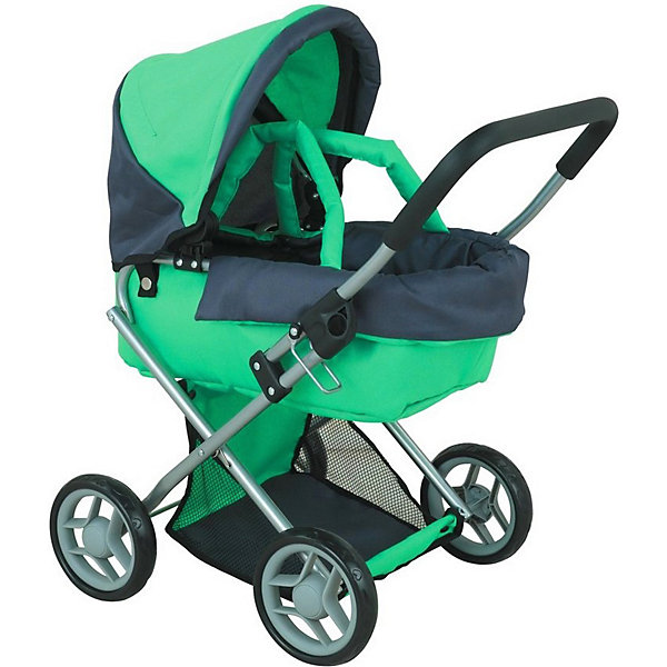 

Коляска для кукол Buggy Boom Infinia, зелёная, Зеленый