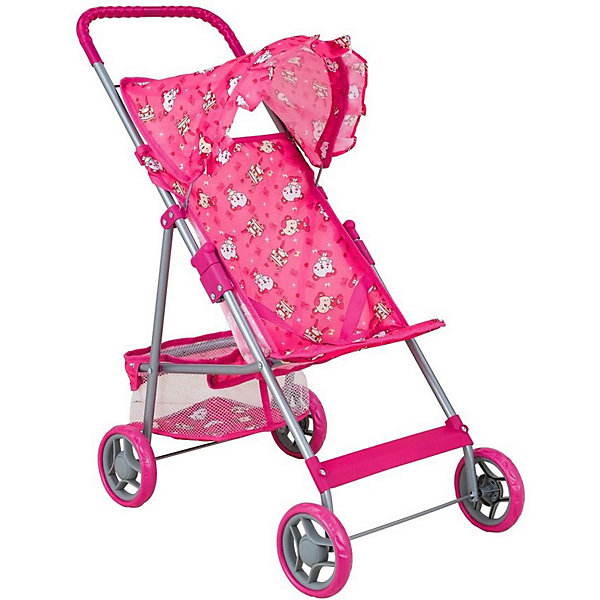 

Коляска для кукол Buggy Boom Mixy, розовая, Розовый