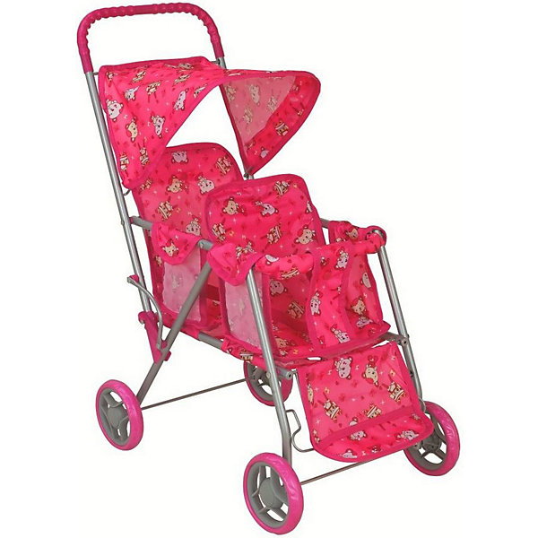 фото Коляска для кукол Buggy Boom Mixy, розовая