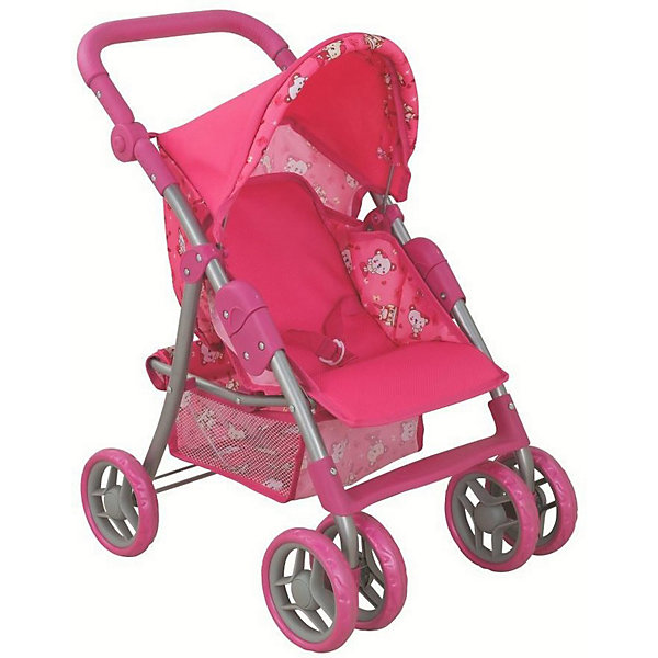 

Коляска для кукол Buggy Boom Skyna, розовая, Розовый