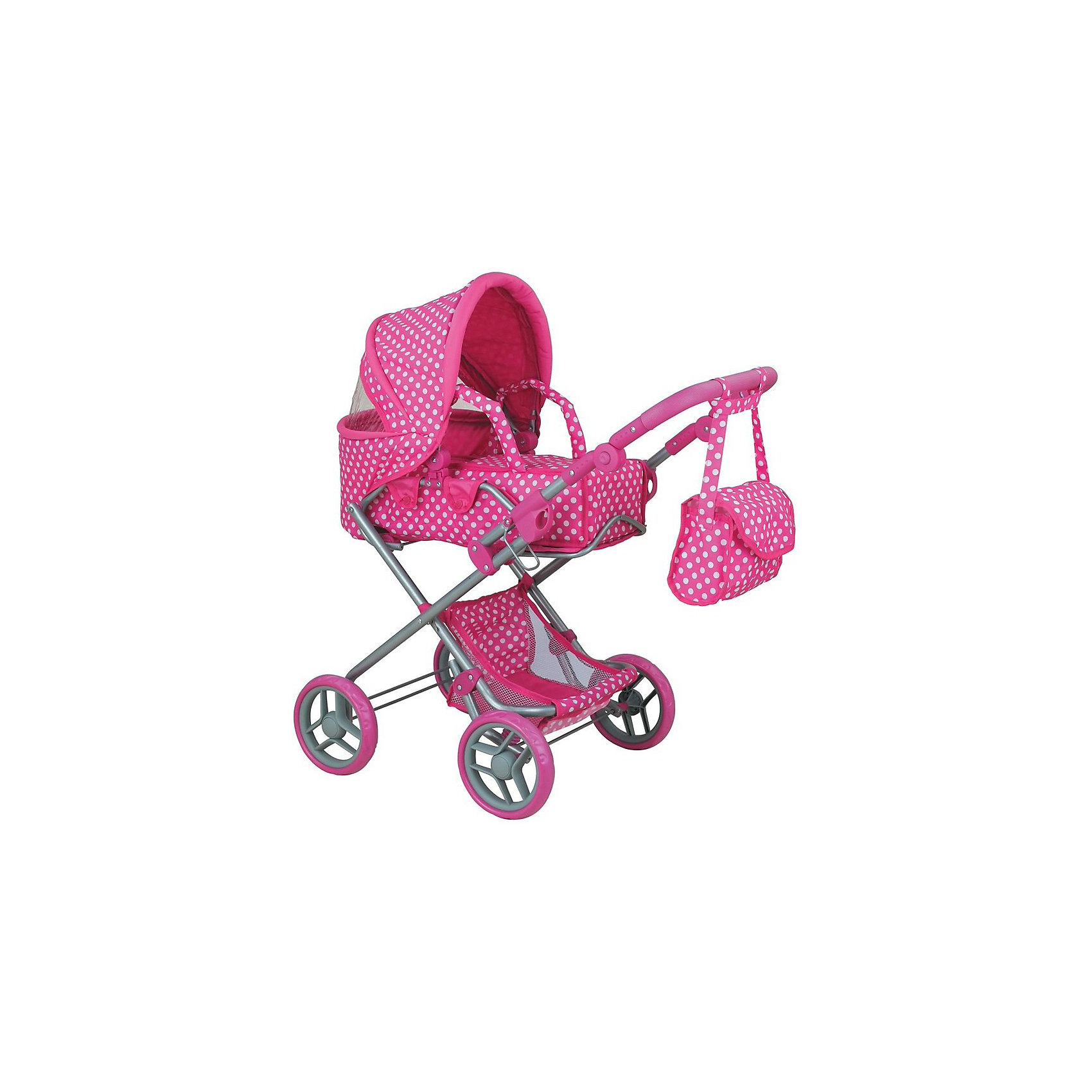 фото Коляска для кукол Buggy Boom Infinia, розовая