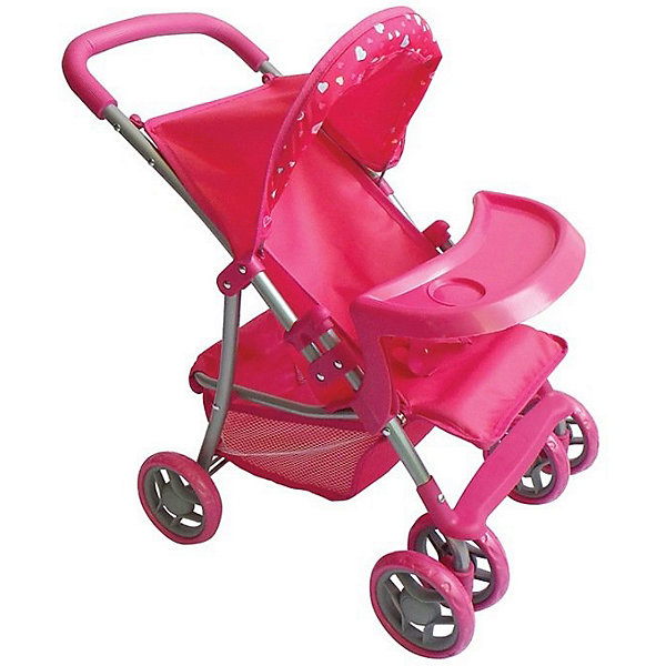 

Коляска для кукол Buggy Boom Skyna, розовая, Розовый