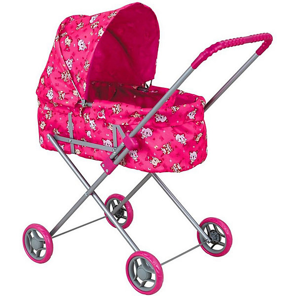 

Коляска для кукол Buggy Boom Mixy, розовая, Розовый