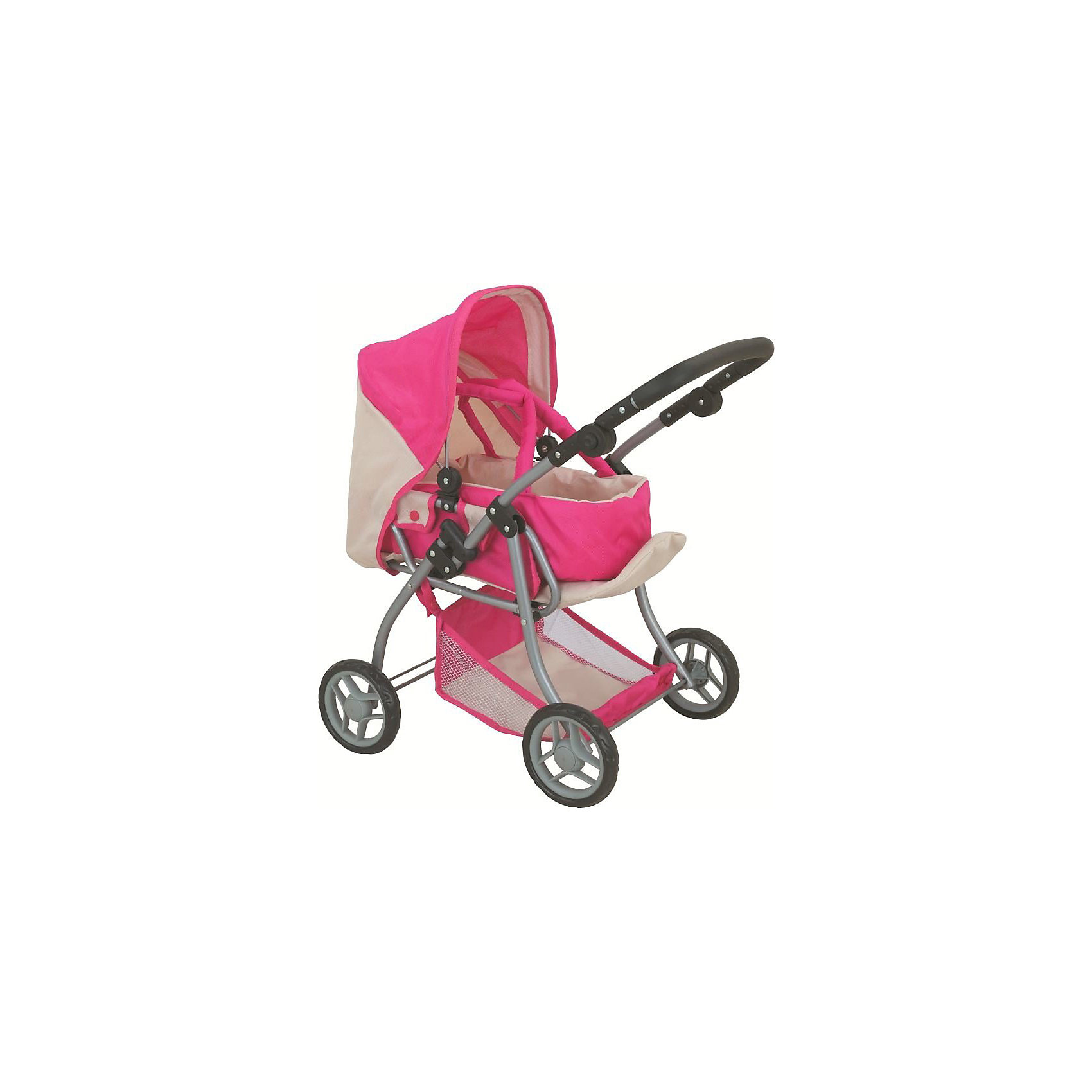 фото Коляска для кукол Buggy Boom Infinia, розовая