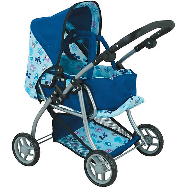 фото Коляска для кукол Buggy Boom Infinia, голубая