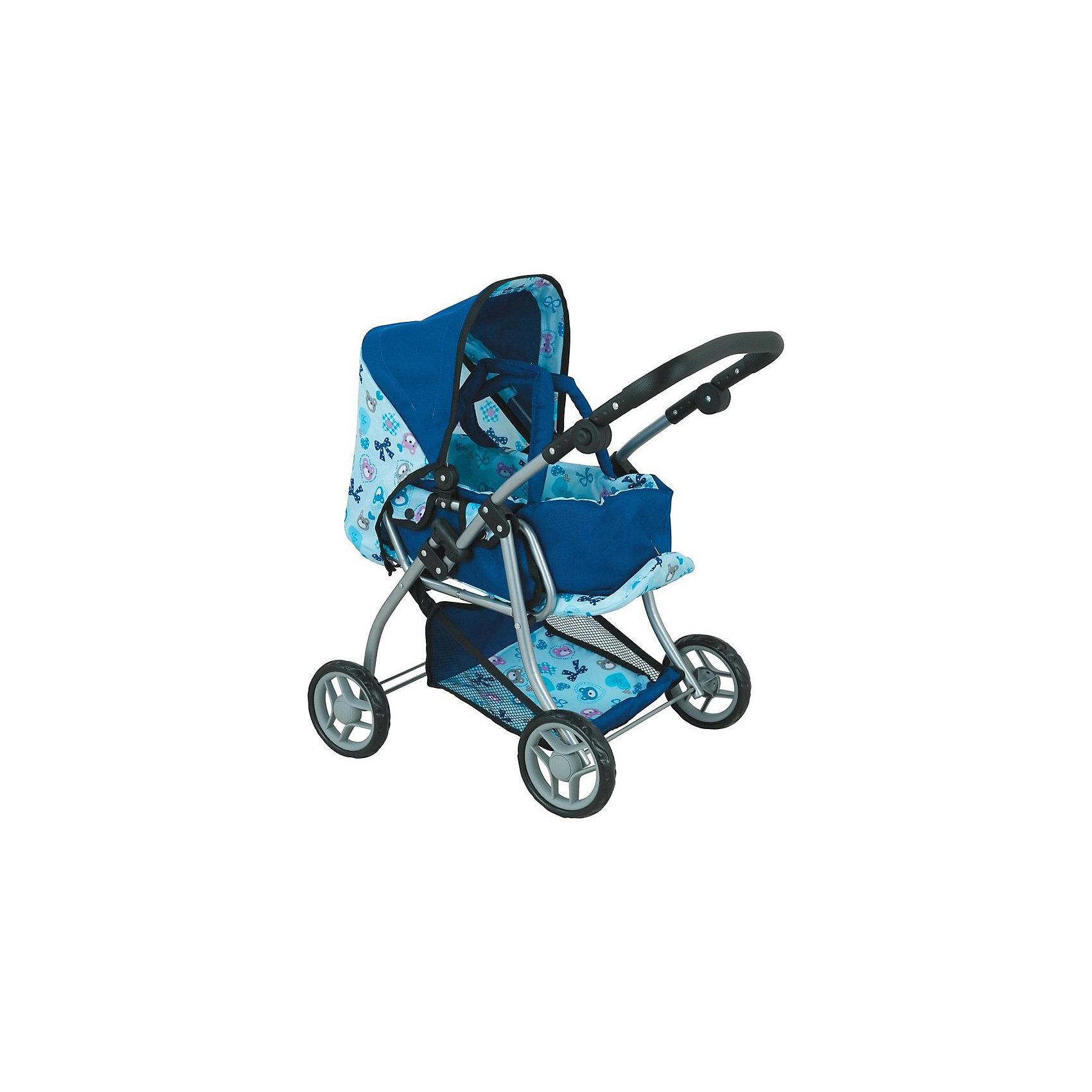 фото Коляска для кукол Buggy Boom Infinia, голубая