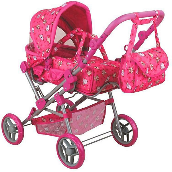 фото Коляска для кукол Buggy Boom Infinia, розовая