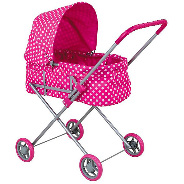 фото Коляска для кукол Buggy Boom Mixy, розовая