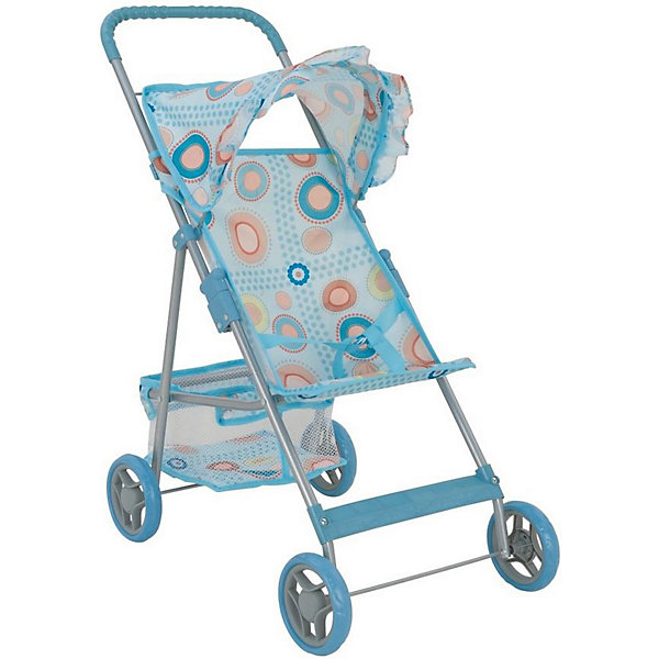 

Коляска для кукол Buggy Boom Mixy, голубая, Голубой