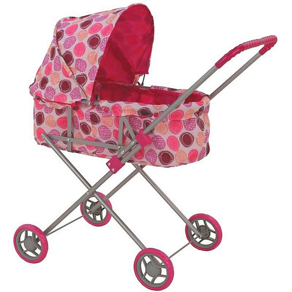 

Коляска для кукол Buggy Boom Mixy, розовая, Розовый