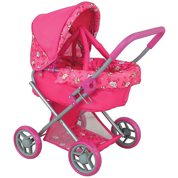 

Коляска для кукол Buggy Boom Infinia, розовая, Розовый