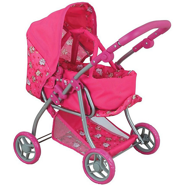 

Коляска для кукол Buggy Boom Infinia, розовая, Розовый