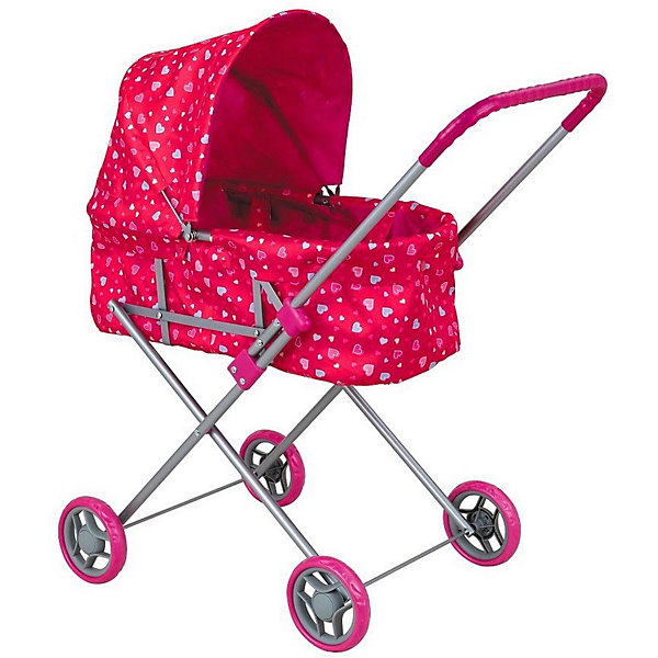 

Коляска для кукол Buggy Boom Mixy, розовая, Розовый