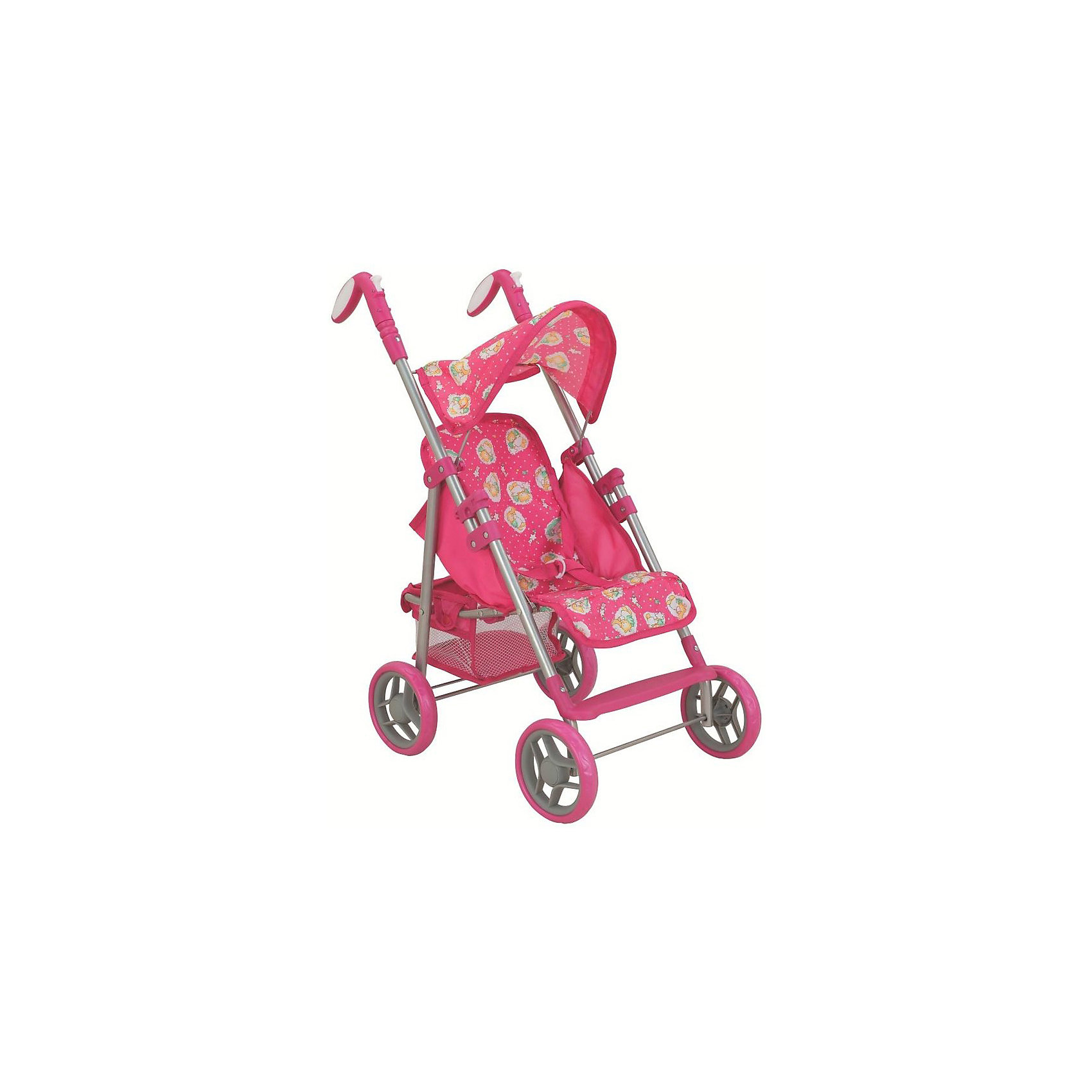 фото Коляска для кукол Buggy Boom Skyna, розовая