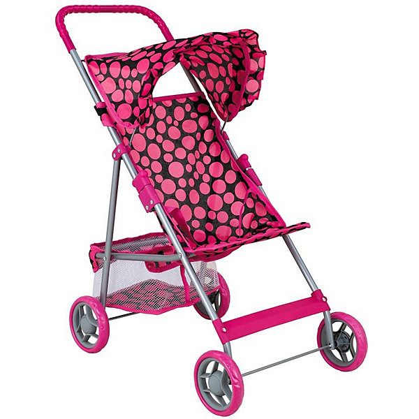 

Коляска для кукол Buggy Boom Mixy, розовая, Розовый