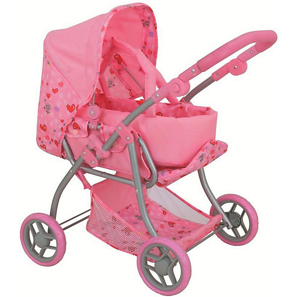 

Коляска для кукол Buggy Boom Infinia, светло-розовая, Helllila