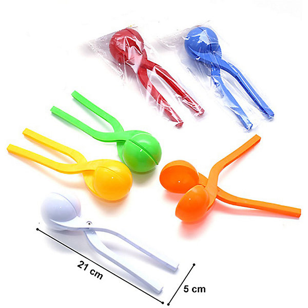 

Игрушка для формирования снежков 1Toy, 21*5*6см, Разноцветный