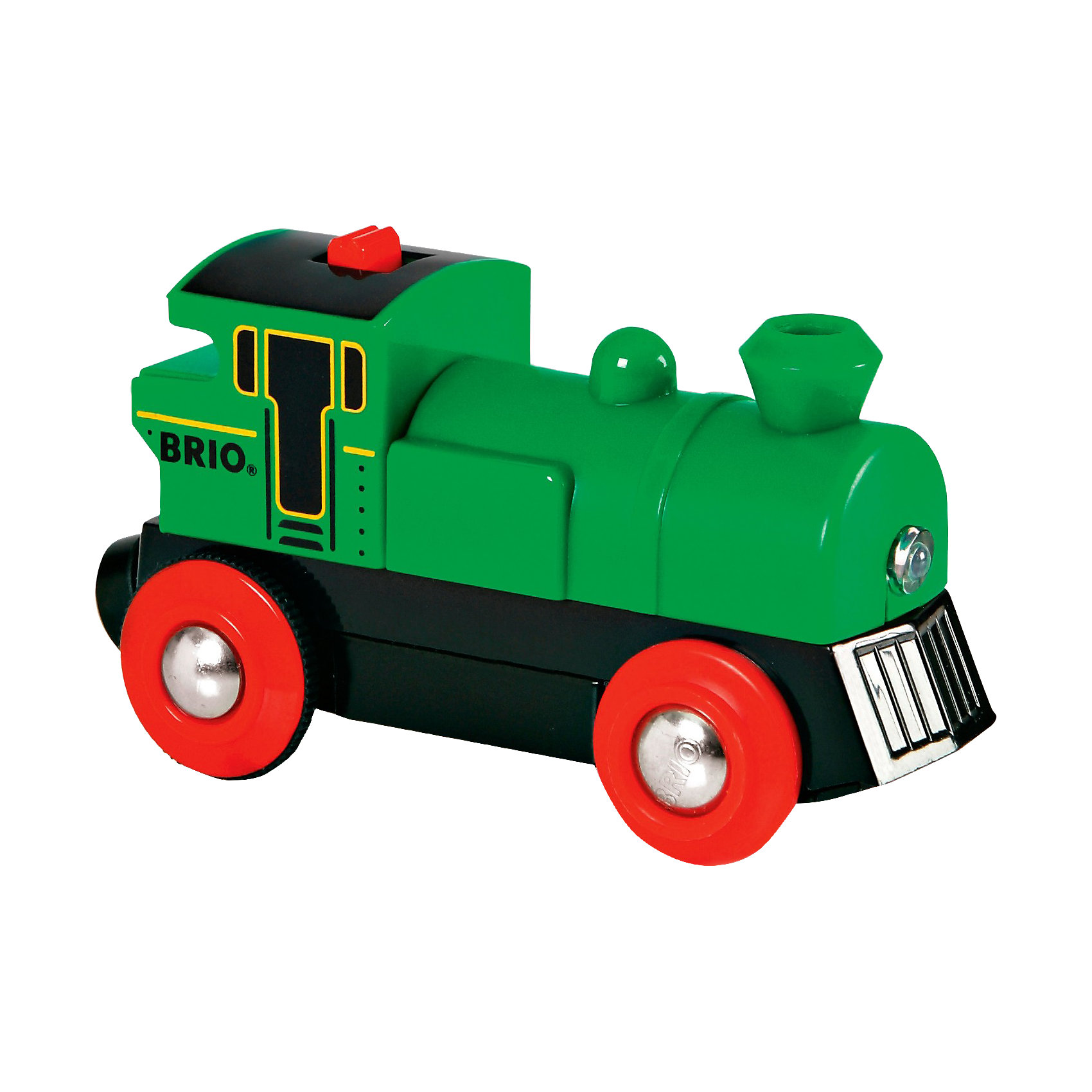 фото Поезд BRIO со светом, зеленый