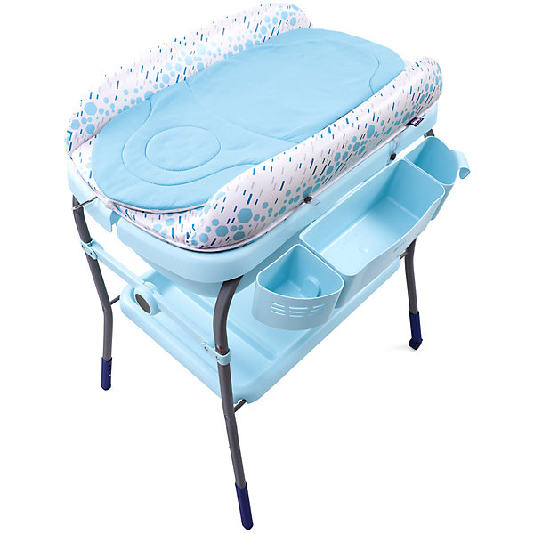 

Пеленальный столик Chicco Cuddle&Bubble, ocean, Голубой
