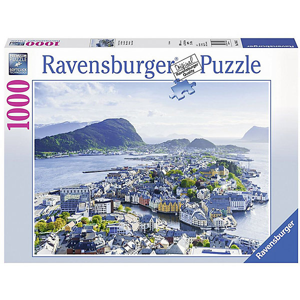 

Пазл Ravensburger "Вид на Олесунн", 1000 элементов