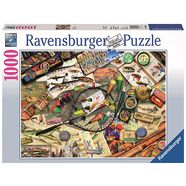 

Пазл Ravensburger "Коллекция рыбака", 1000 элементов