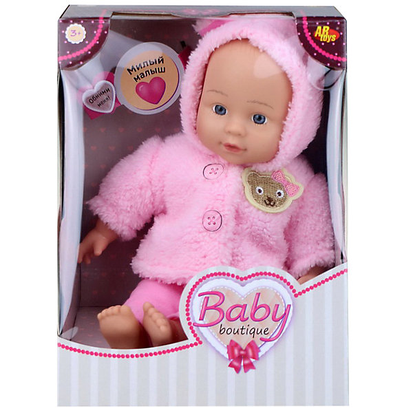 

Кукла Dimian "Baby boutique" от Abtoys, 33 см, в розовом костюмчике