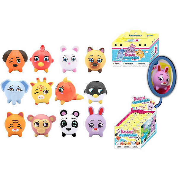 

Мягкая игрушка-антистресс Kawaii "Животные", Weiß/beige