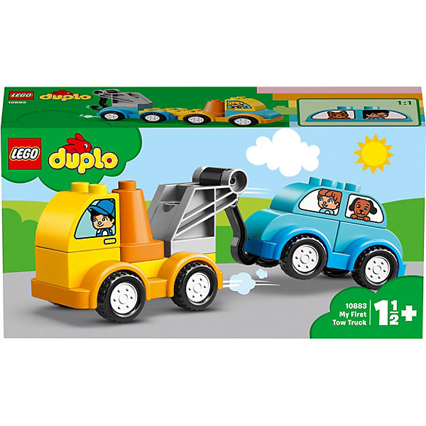 

Конструктор LEGO DUPLO My First 10883: Мой первый эвакуатор