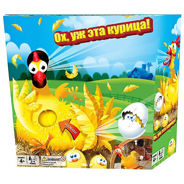 

Настольная игра Ooba "Ох, уж эта курица!", Разноцветный