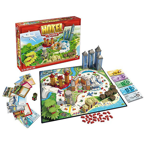 

Настольная игра Ooba "Отель Тайкун" ("Hotel Тycoon"), Разноцветный