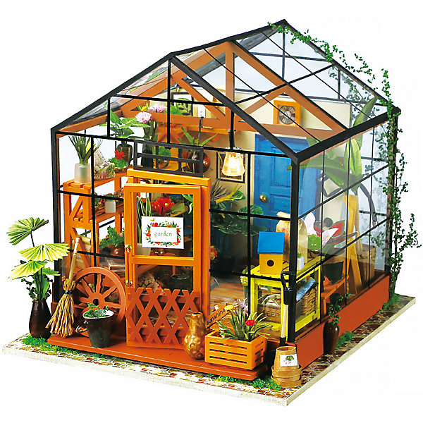 

Сборная модель-румбокс Diy House "Зимний сад"