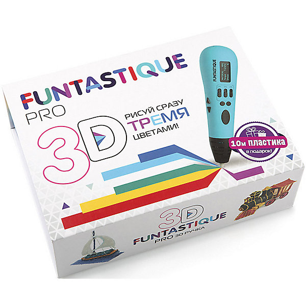 

3D-ручка Funtastique "Pro", голубая, Голубой, 3D-ручка Funtastique "Pro", голубая