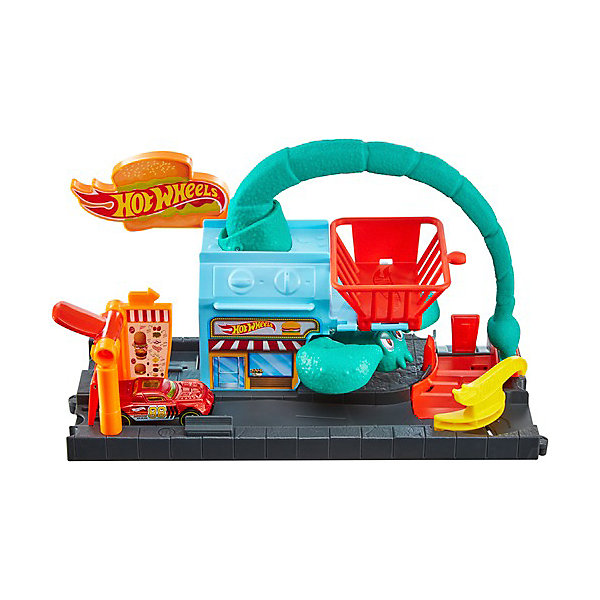 

Автотрек Hot Wheels "Сити с монтрами-злодеями" Атака скорпиона