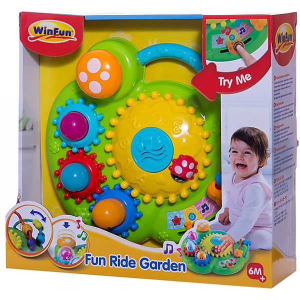 

Развивающая игрушка WinFun "Весёлая поездка, Развивающая игрушка WinFun "Весёлая поездка"