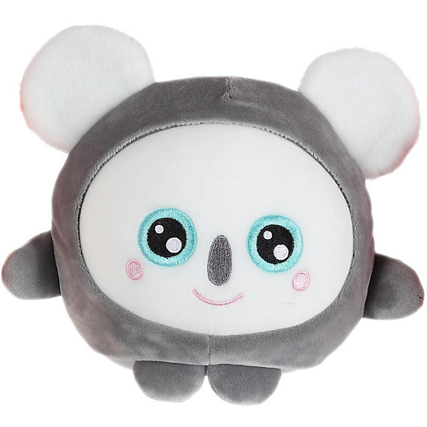 фото Мягкая игрушка 1Toy "Squishimals" Серая коала, 20 см