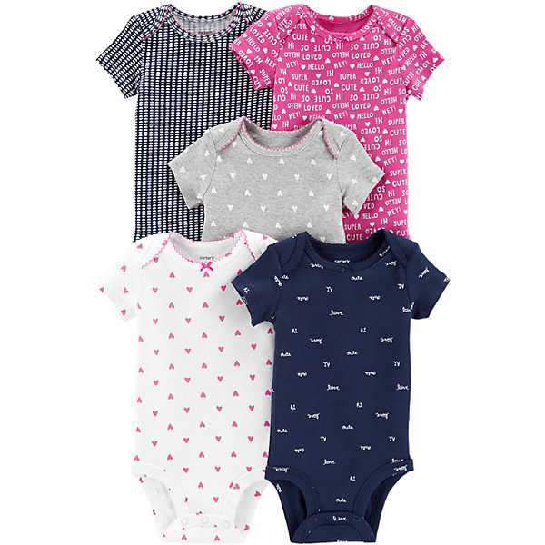 

Боди Carter's, 5 шт, Разноцветный