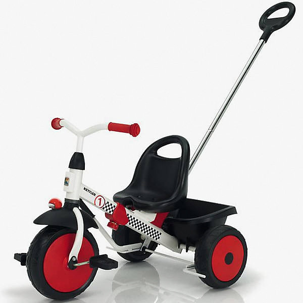 

Трехколесный велосипед Kettler "Happytrike Racing", красно-черный, Красный/белый, Трехколесный велосипед Kettler "Happytrike Racing", красно-черный