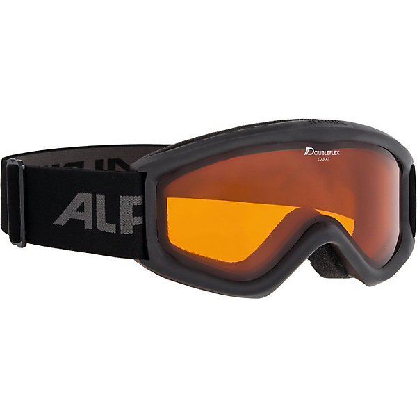 

Горнолыжные очки Alpina "Carat DH", чёрные, Черный