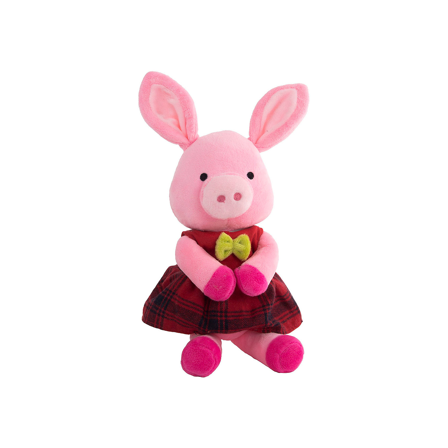 

Мягкая игрушка Gulliver Хрюша Липа, 20 см, Розовый