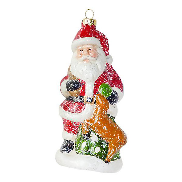 

Украшение на ёлку Новогодняя сказка "Дед Мороз", 13,5 см, Разноцветный