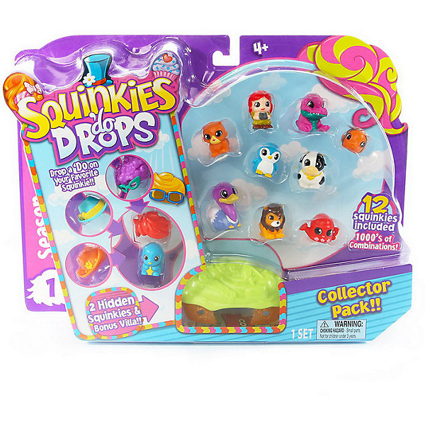 

Набор фигурок Squinkies для коллекционера, 17 предметов, Разноцветный, Набор фигурок Squinkies для коллекционера, 17 предметов