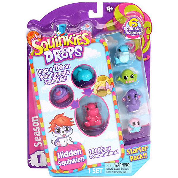 

Набор фигурок Squinkies, стартовый, Разноцветный, Набор фигурок Squinkies, стартовый